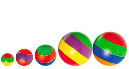 Купить Мячи резиновые (комплект из 5 мячей различного диаметра) в Мамонове 